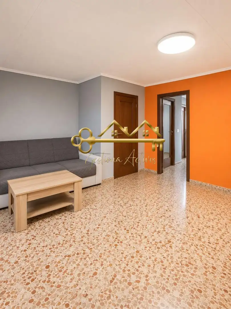 Living room of Flat for sale in Ontinyent  with Air Conditioner and Terrace