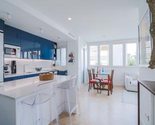 Kitchen of Flat for sale in  Madrid Capital  with Air Conditioner, Heating and Furnished