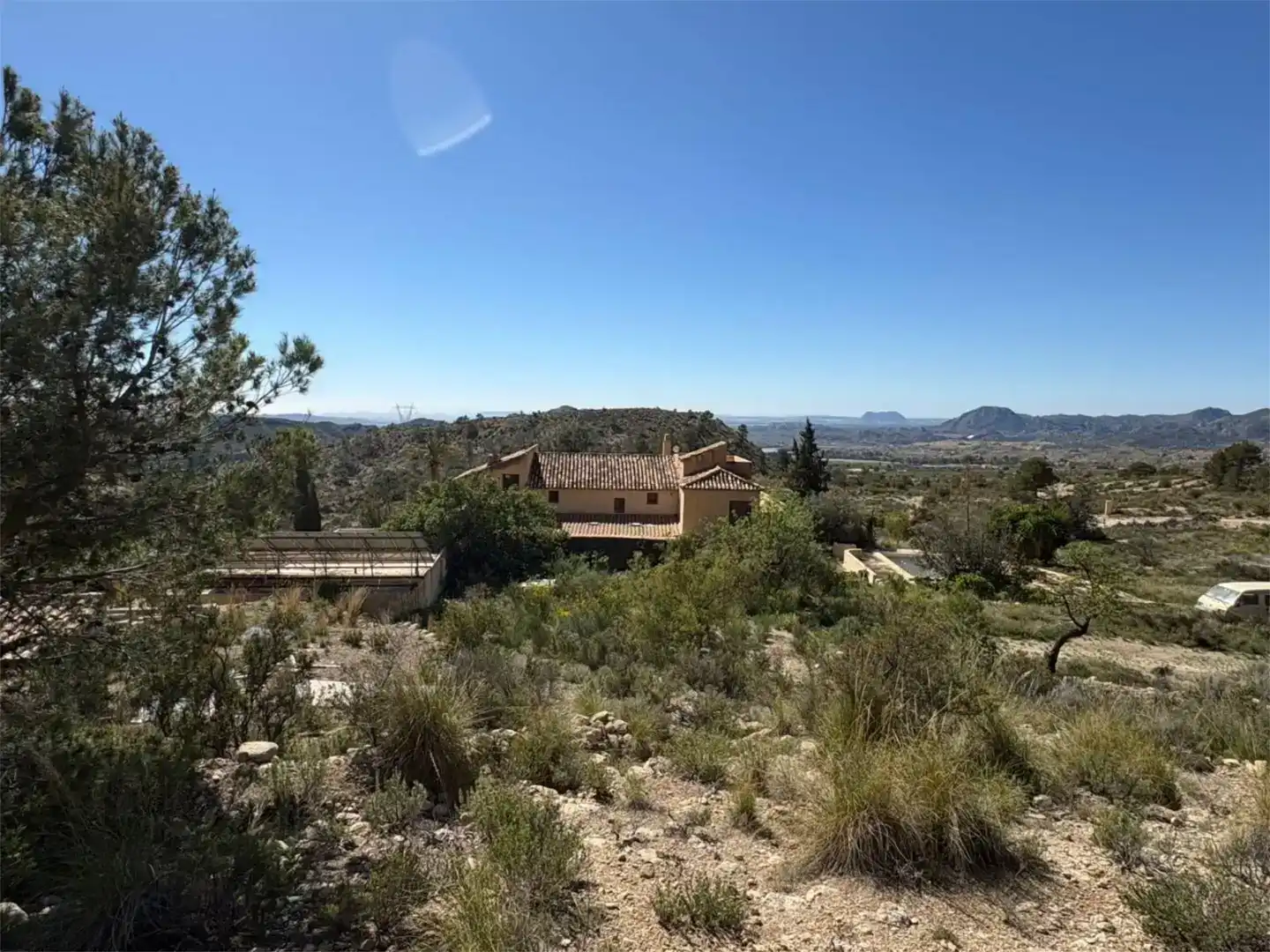 Vista exterior de Finca rústica en venda en Mutxamel amb Piscina i Balcó