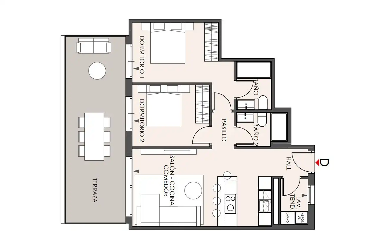 Apartament amb piscina en venda a Los Pacos, imagen 15