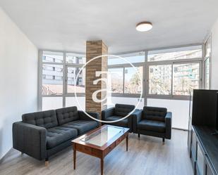 Living room of Flat to rent in  Barcelona Capital  with Air Conditioner and Terrace