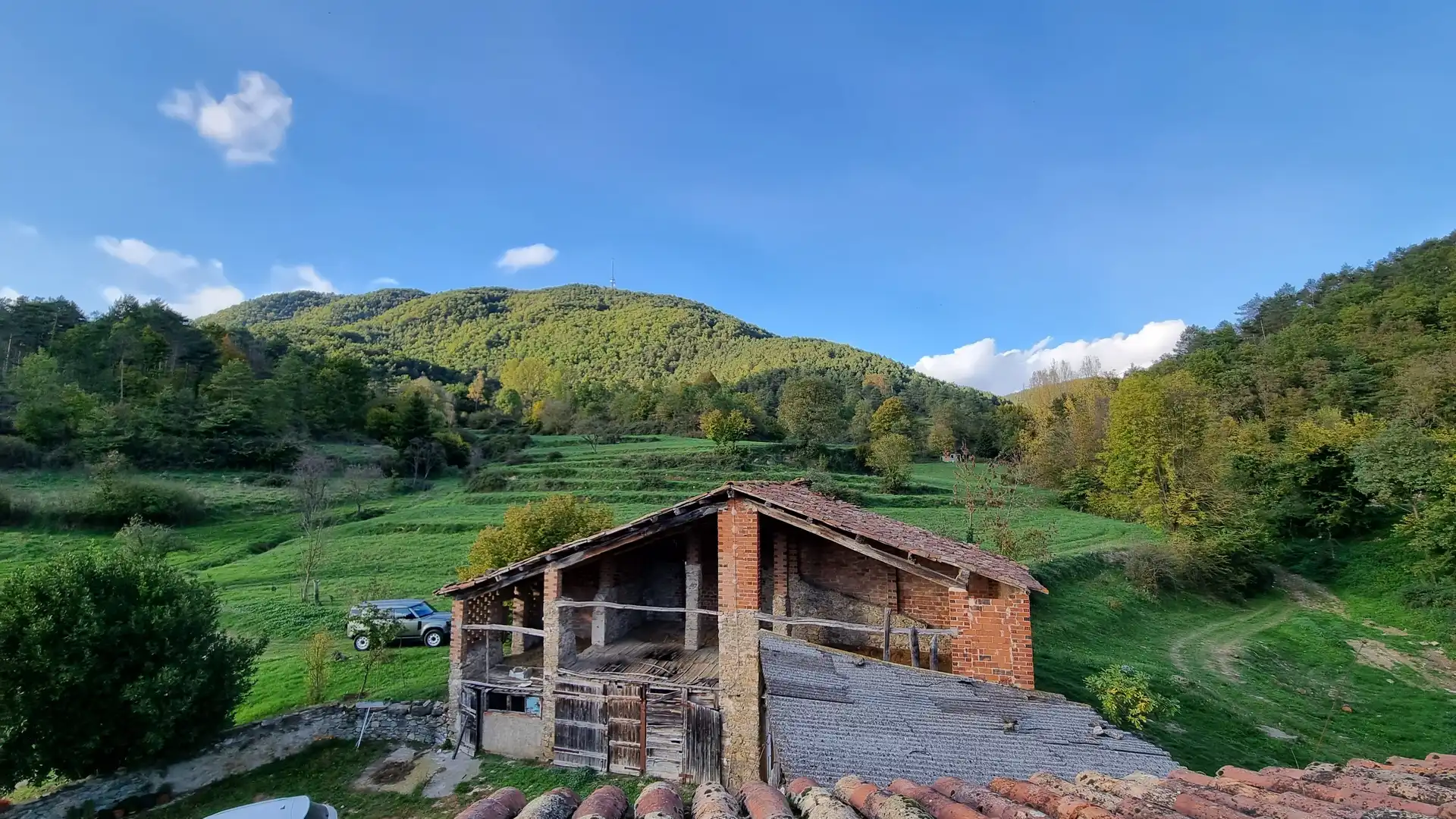 Vista exterior de Finca rústica en venta en Ripoll con Jardín privado, Terraza y Trastero