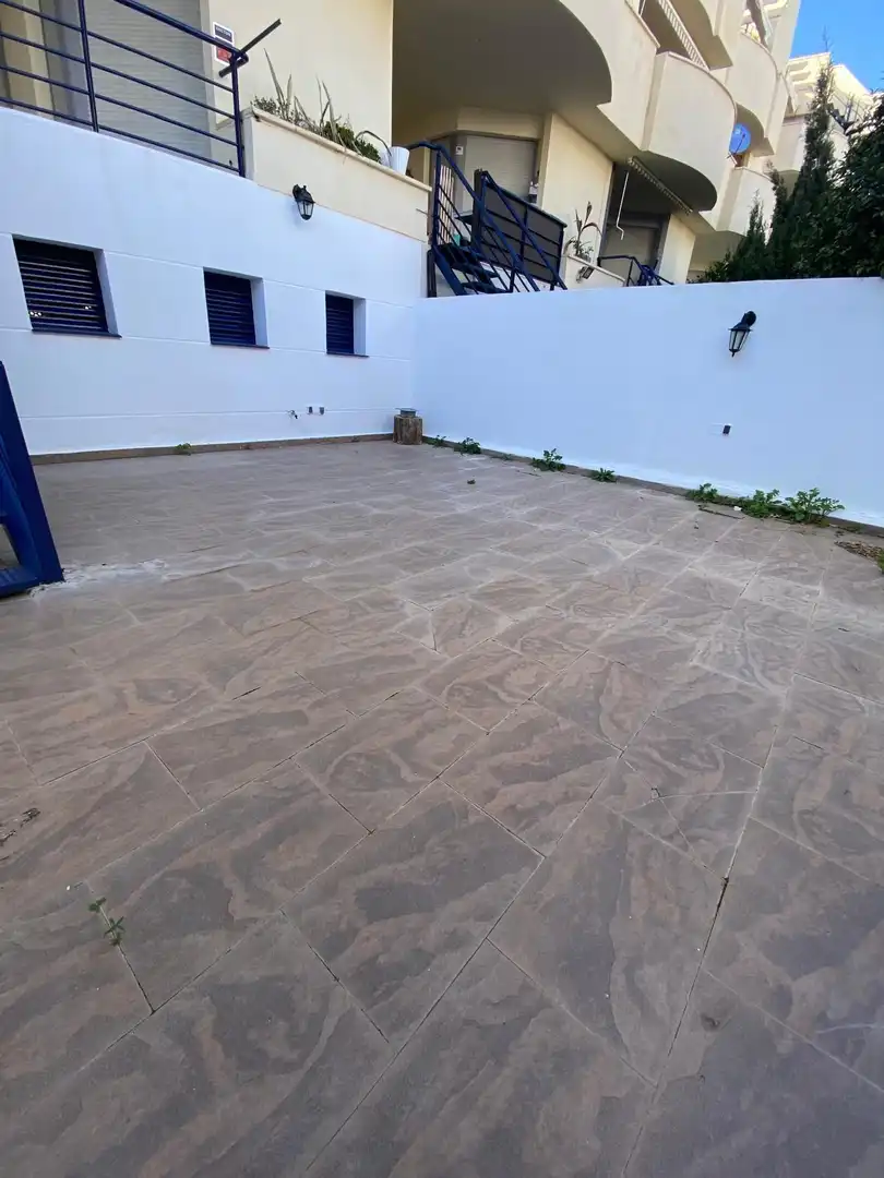 Terrace of Apartments for sale in Fuengirola  with Air Conditioner, Private garden and Terrace
