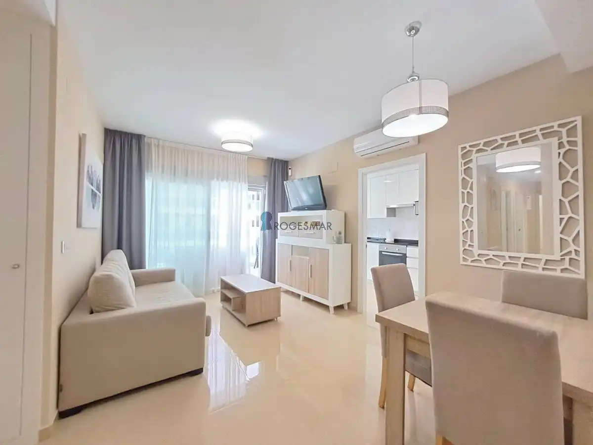 Sala d'estar de Apartament en venda en Oropesa del Mar / Orpesa amb Aire condicionat, Calefacció i Terrassa