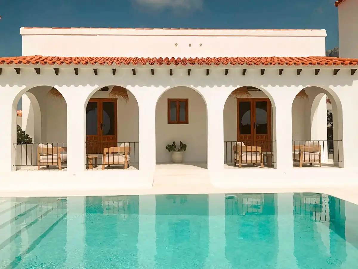 Piscina de Casa o chalet en venta en Altea con Aire acondicionado, Calefacción y Terraza