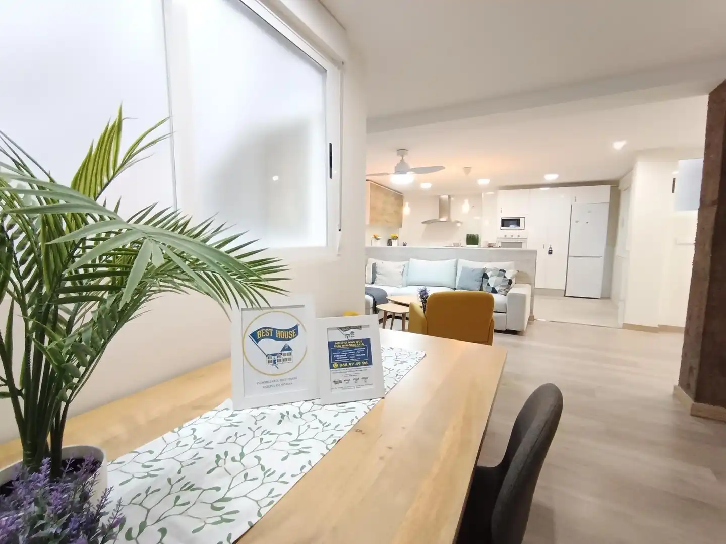 Sala de estar de Piso en venta en Murcia con Aire acondicionado, Calefacción y Amueblado