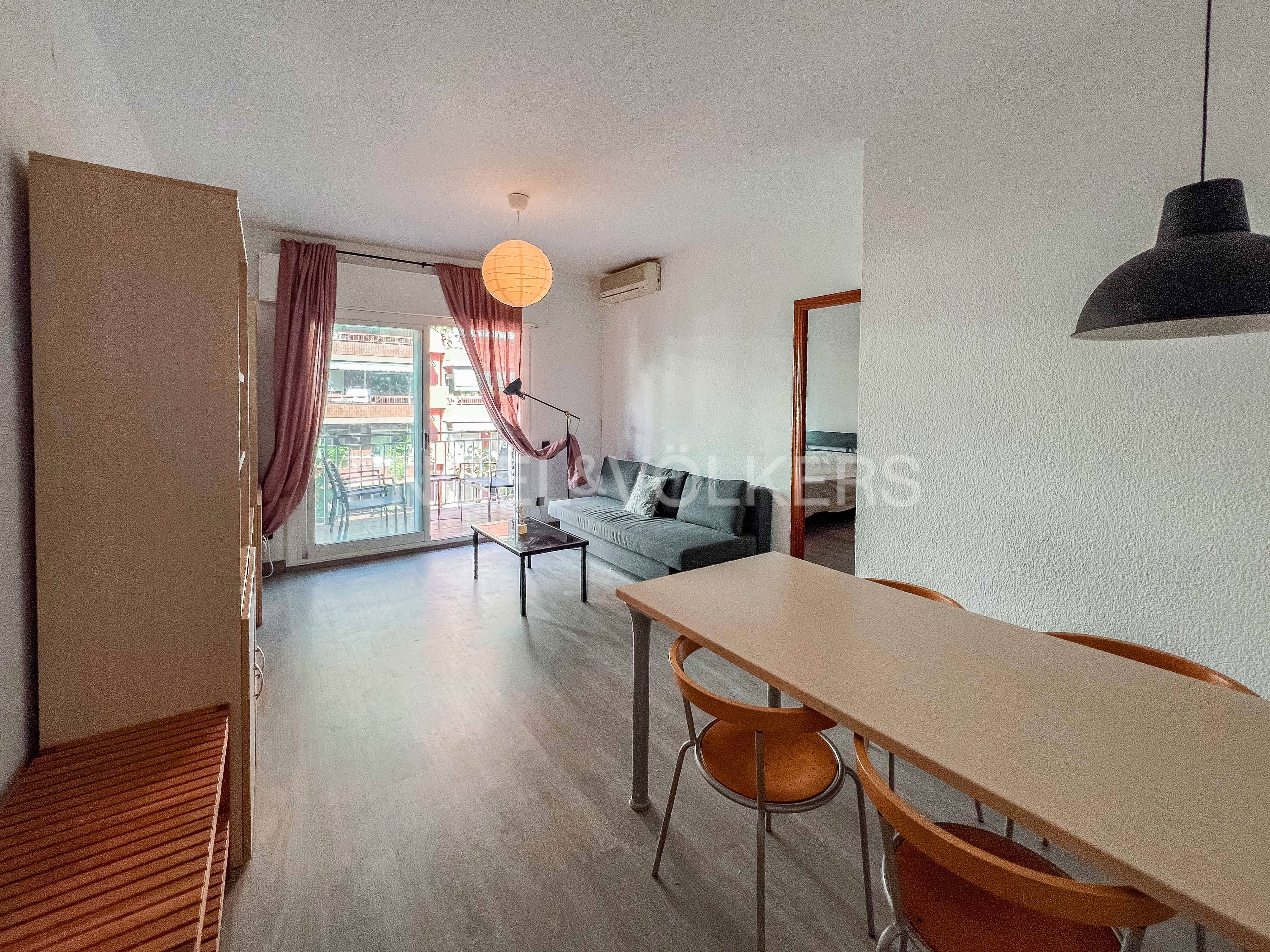 Vista exterior de Apartament de lloguer en  Barcelona Capital amb Aire condicionat, Calefacció i Parquet