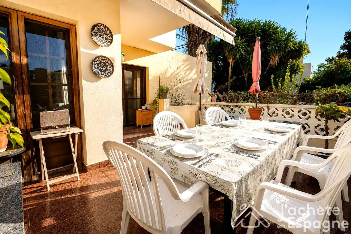 Terrassa de Casa o xalet en venda en Vinaròs amb Aire condicionat, Jardí privat i Terrassa