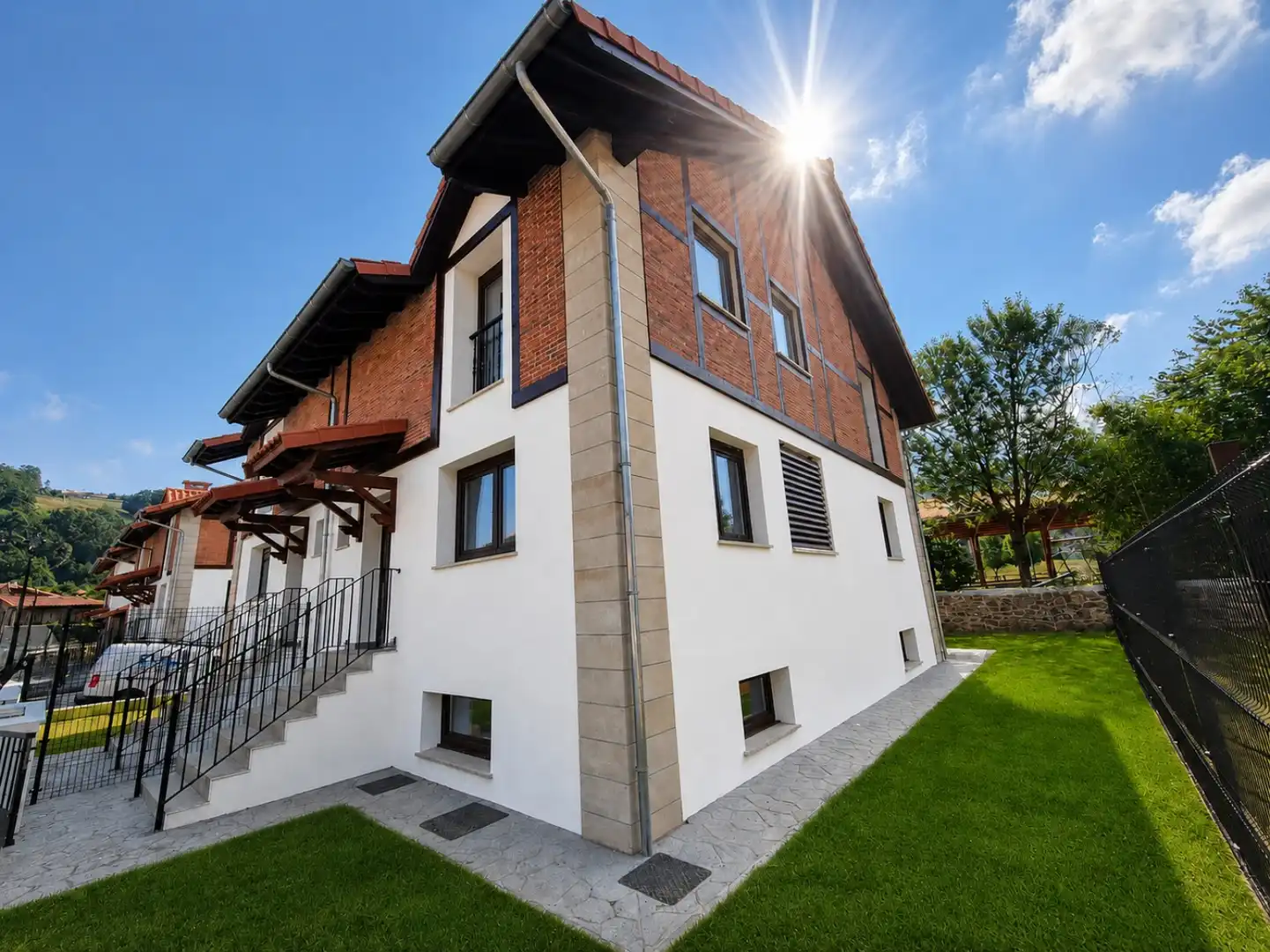 Vista exterior de Casa o chalet en venta en Molledo con Calefacción, Jardín privado y Parquet