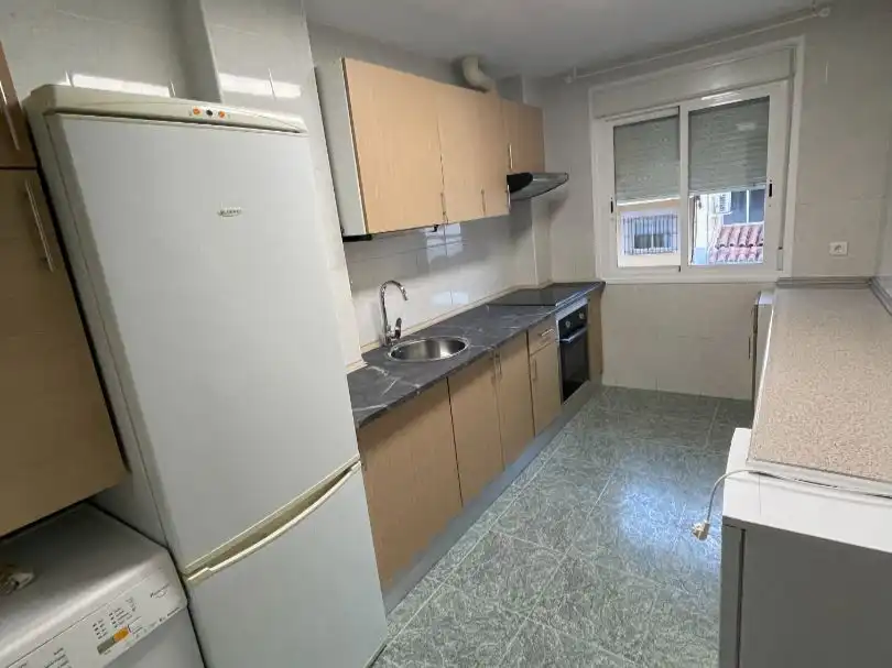 Kitchen of Flat for rent in Cáceres  with Heating, Storage room and Furnished