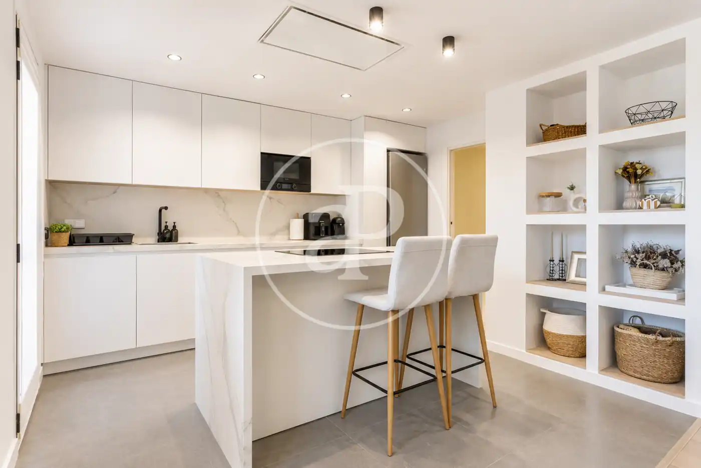 Kitchen of Flat for sale in Valencia  with Air Conditioner, Heating and Private garden