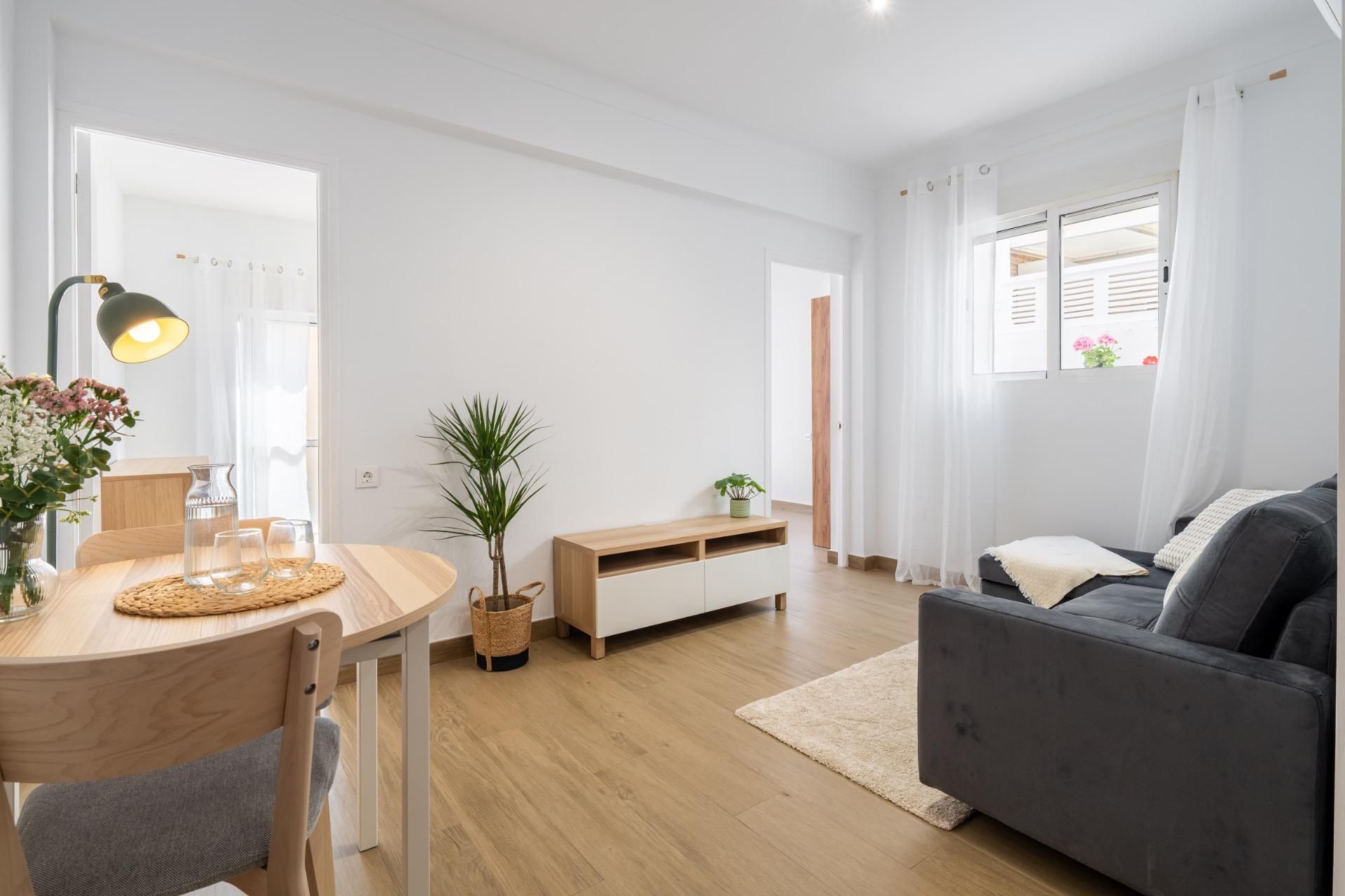 Sala d'estar de Pis de lloguer en Benahadux amb Moblat