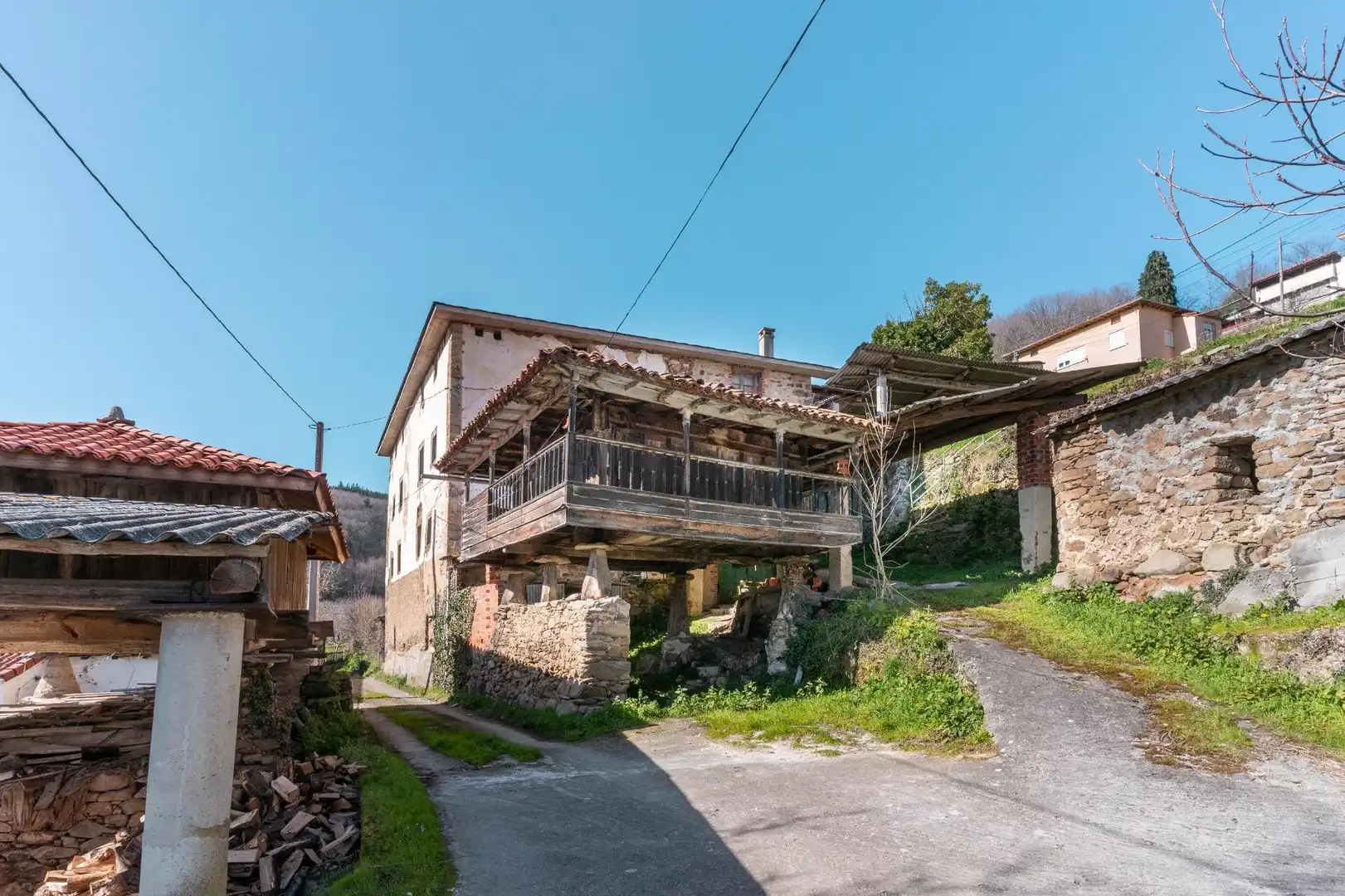 Exterior view of Country homes for sale in Allande  with Private garden