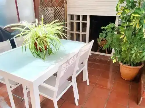 Terrace of Flat for sale in Badalona  with Air Conditioner