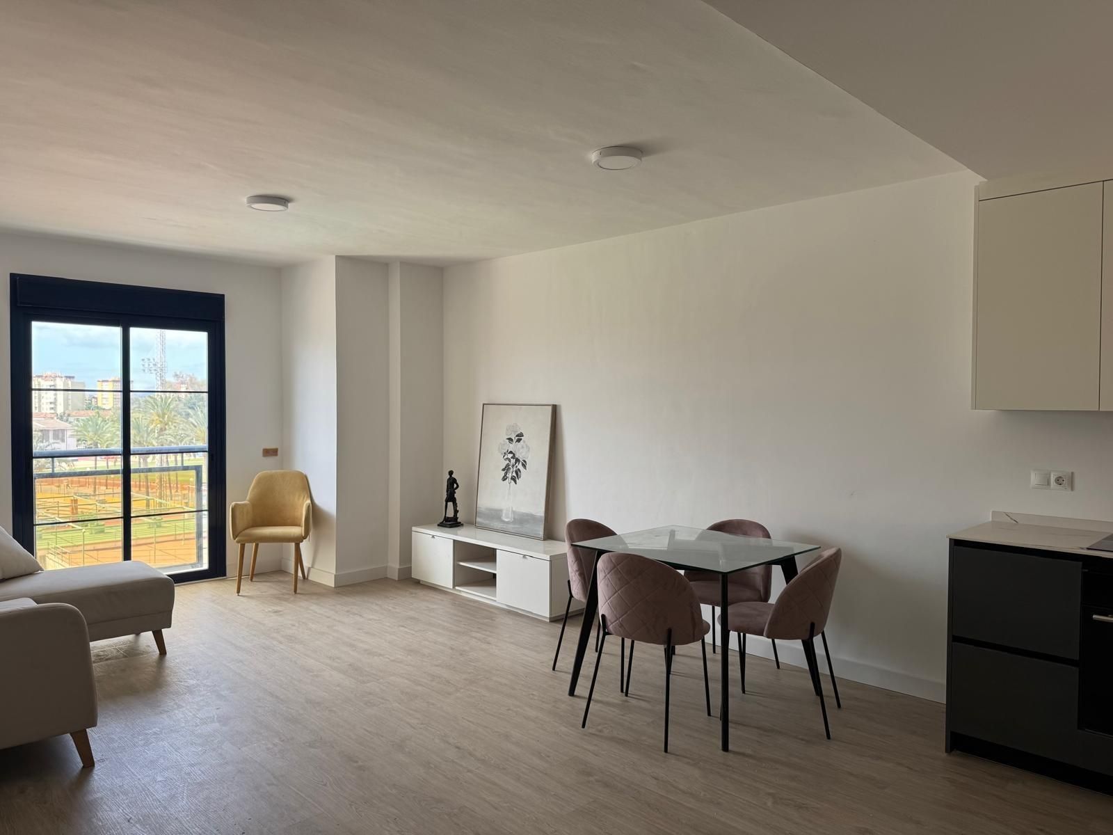 Comedor de Apartamento en venta en Málaga Capital con Balcón