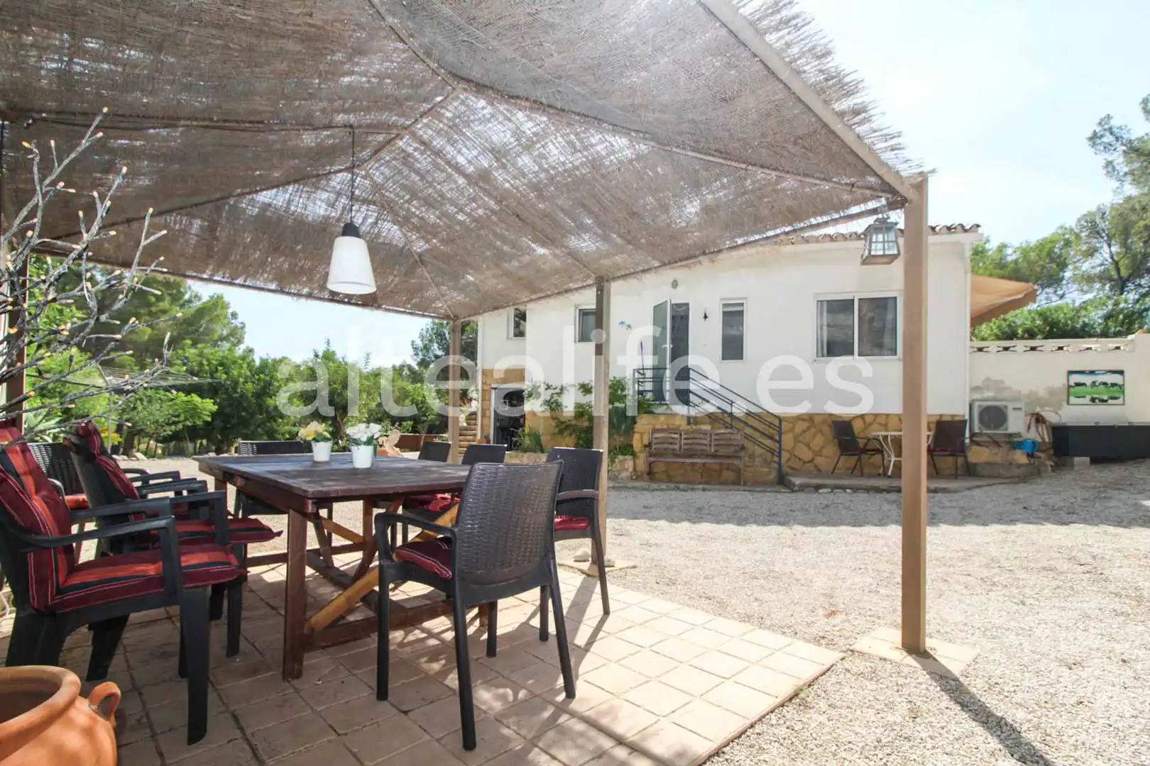 Terrassa de Casa o xalet en venda en Altea amb Aire condicionat, Jardí privat i Terrassa