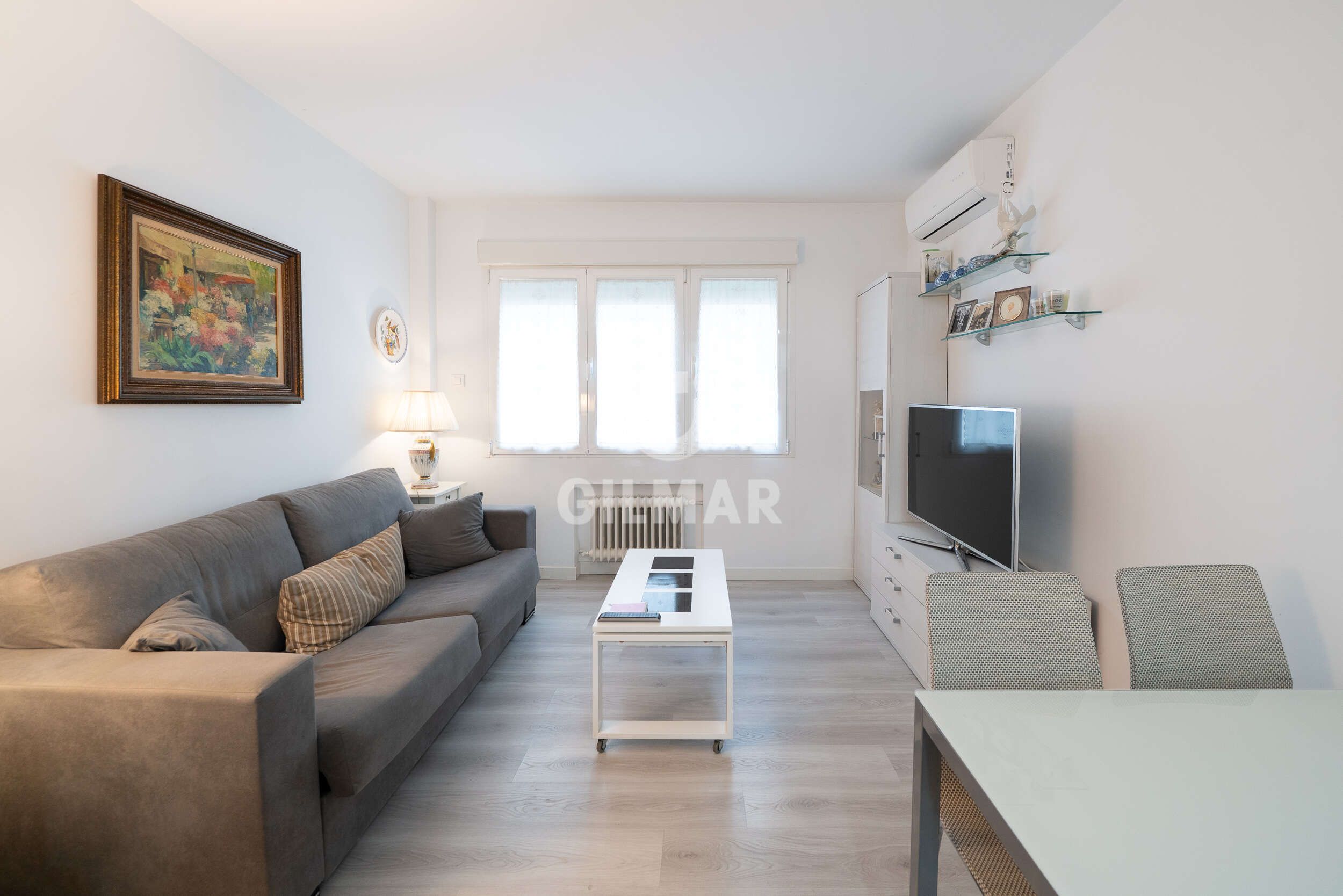 Bedroom of Flat for sale in  Madrid Capital  with Heating