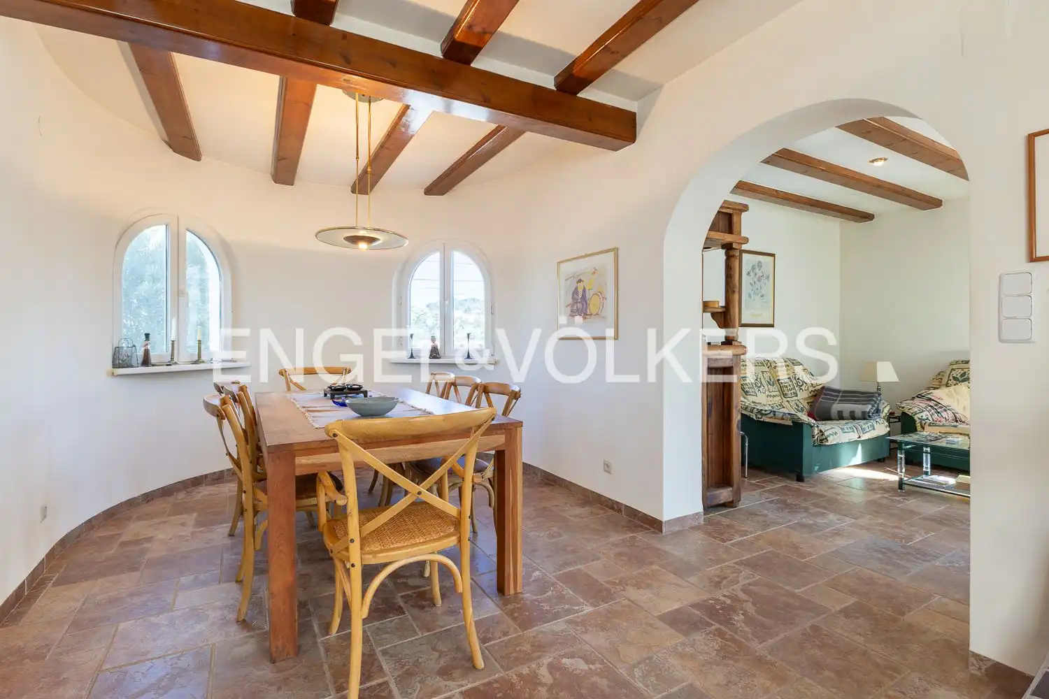 Dining room of Houses for sale in Dénia  with Air Conditioner, Heating and Private garden