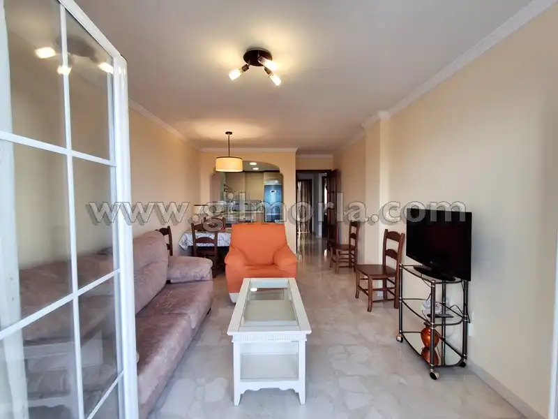 Sala de estar de Piso de alquiler en Vélez-Málaga con Terraza y Amueblado