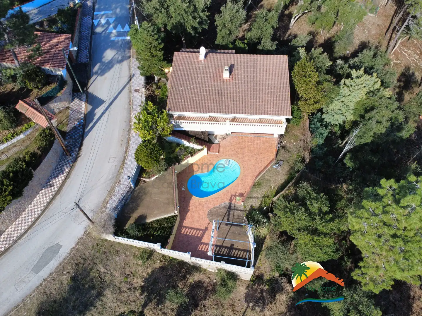 Vista exterior de Casa o xalet en venda en Lloret de Mar amb Aire condicionat, Calefacció i Jardí privat