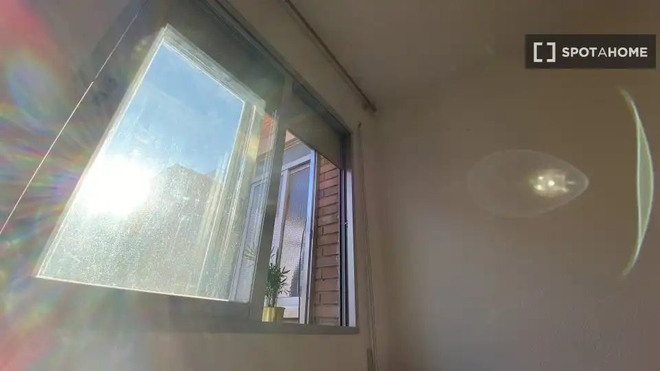 Balcony of Flat for rent in Madrid  with Air Conditioner, Heating and Furnished