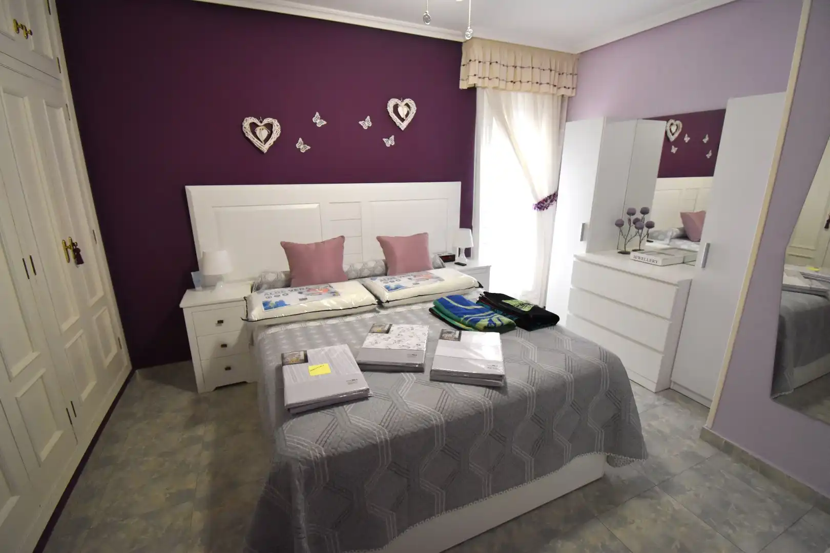 Habitación de Apartamento de alquiler en Santa Pola con Aire acondicionado, Calefacción y Terraza