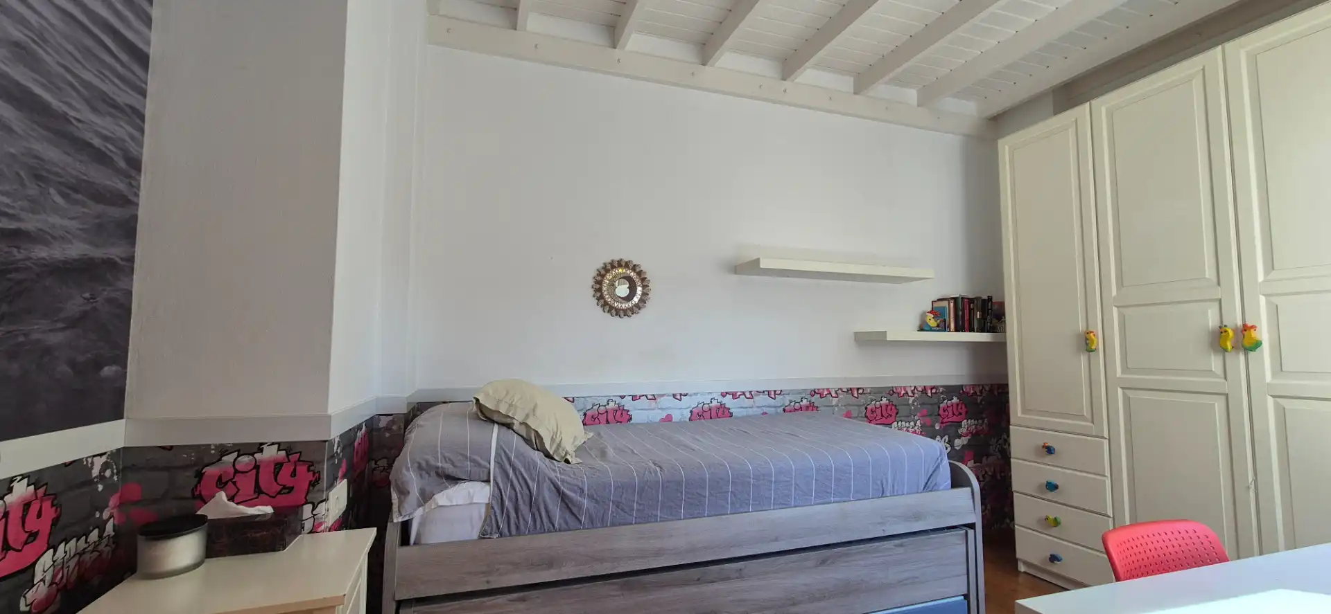 Schlafzimmer von Maisonette zum Verkauf in Molins de Rei mit Klimaanlage, Heizung und Terrasse