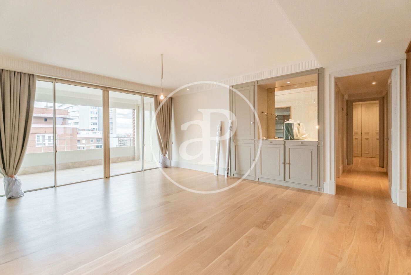 Exterior view of Flat for sale in  Madrid Capital  with Air Conditioner, Heating and Terrace