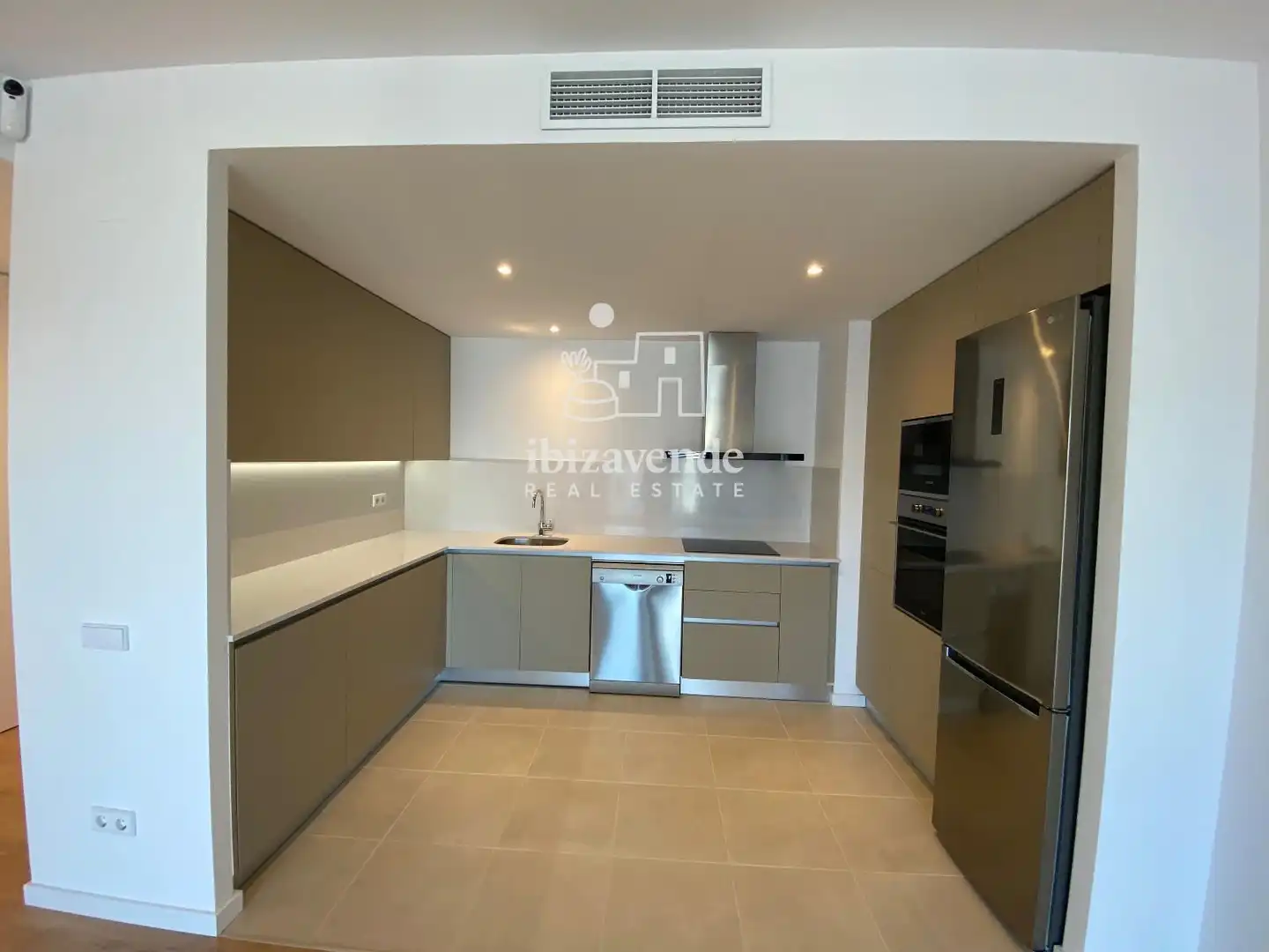Cocina de Piso en venta en Santa Eulària des Riu con Aire acondicionado, Calefacción y Terraza