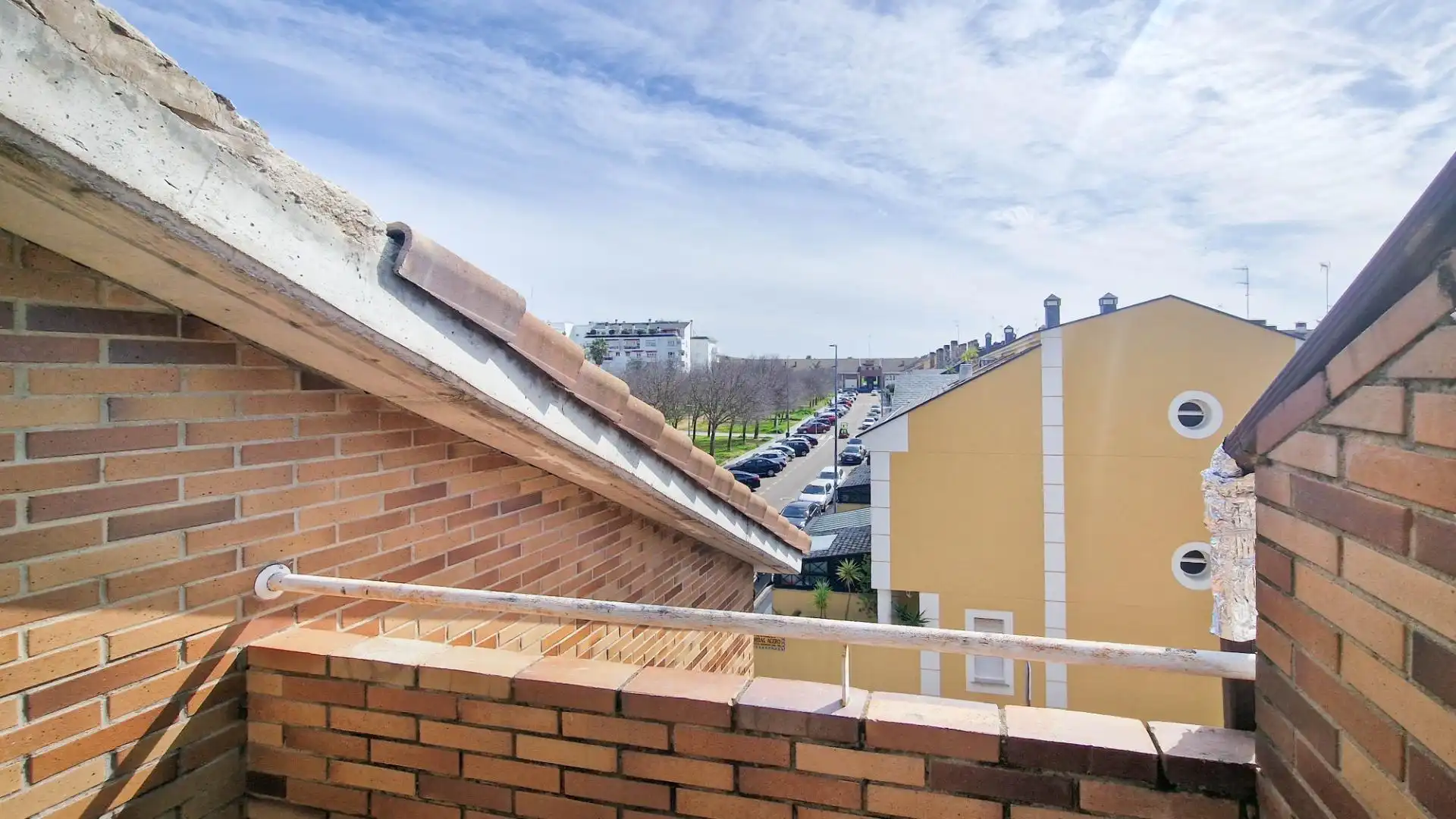 Terrassa de Casa adosada en venda en Badajoz amb Aire condicionat, Jardí privat i Terrassa