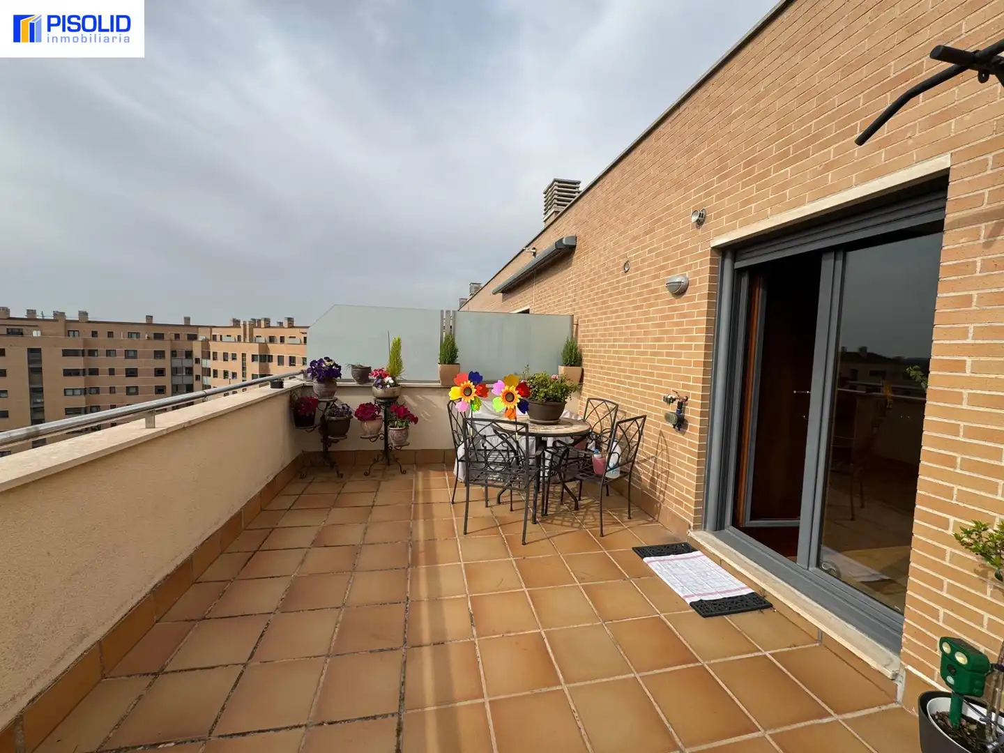 Terraza de Ático en venta en Valladolid con Calefacción, Parquet y Terraza