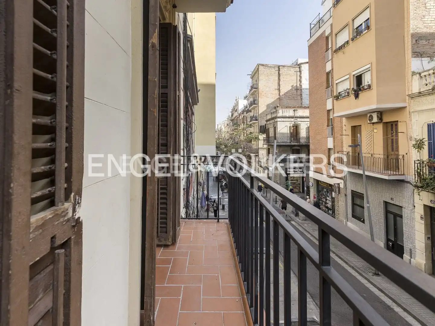 Balcony of Flat for sale in Barcelona  with Air Conditioner, Heating and Furnished