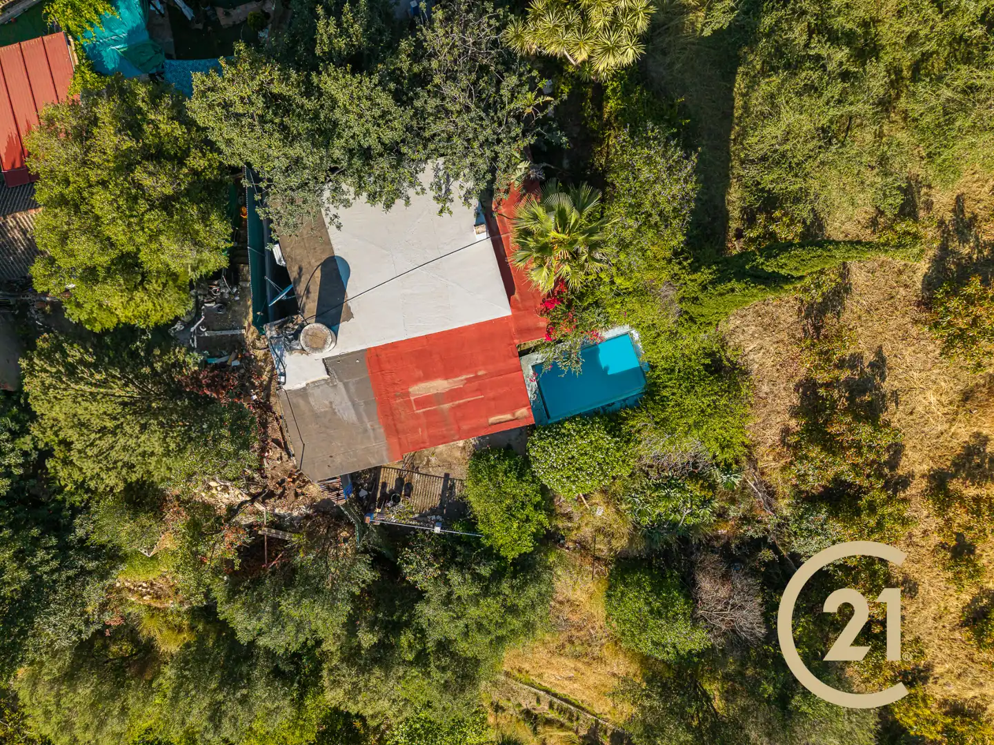 Vista exterior de Finca rústica en venta en Ojén con Jardín privado, Terraza y Piscina