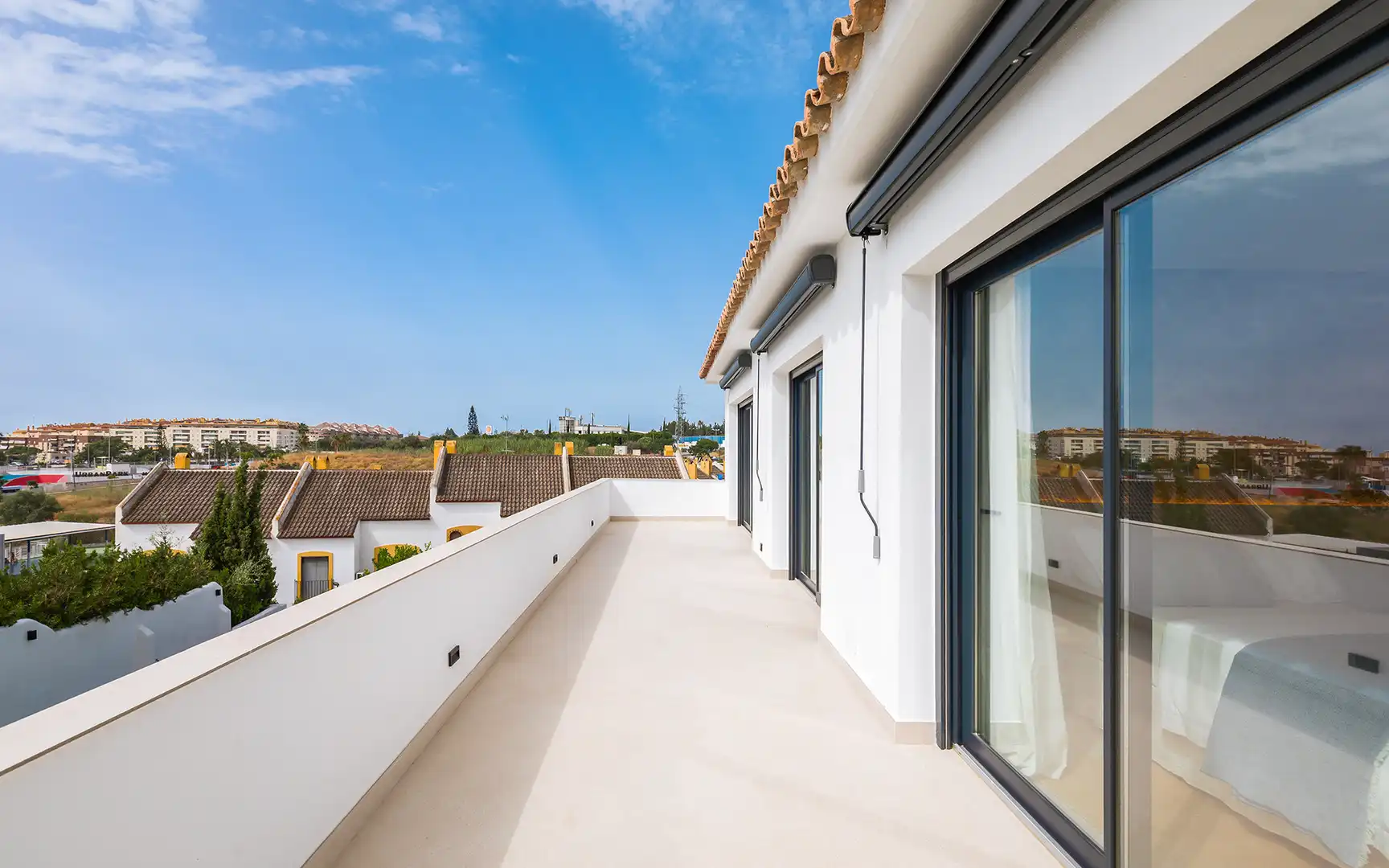 Terraza de Casa o chalet en venta en Marbella con Aire acondicionado, Jardín privado y Terraza