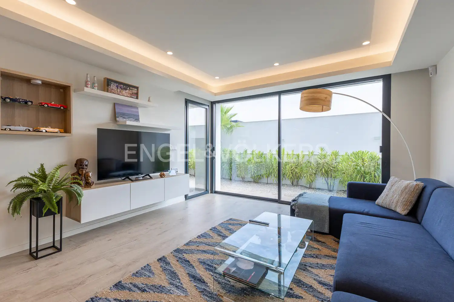 Living room of Flat for sale in Pedreguer  with Air Conditioner, Heating and Private garden