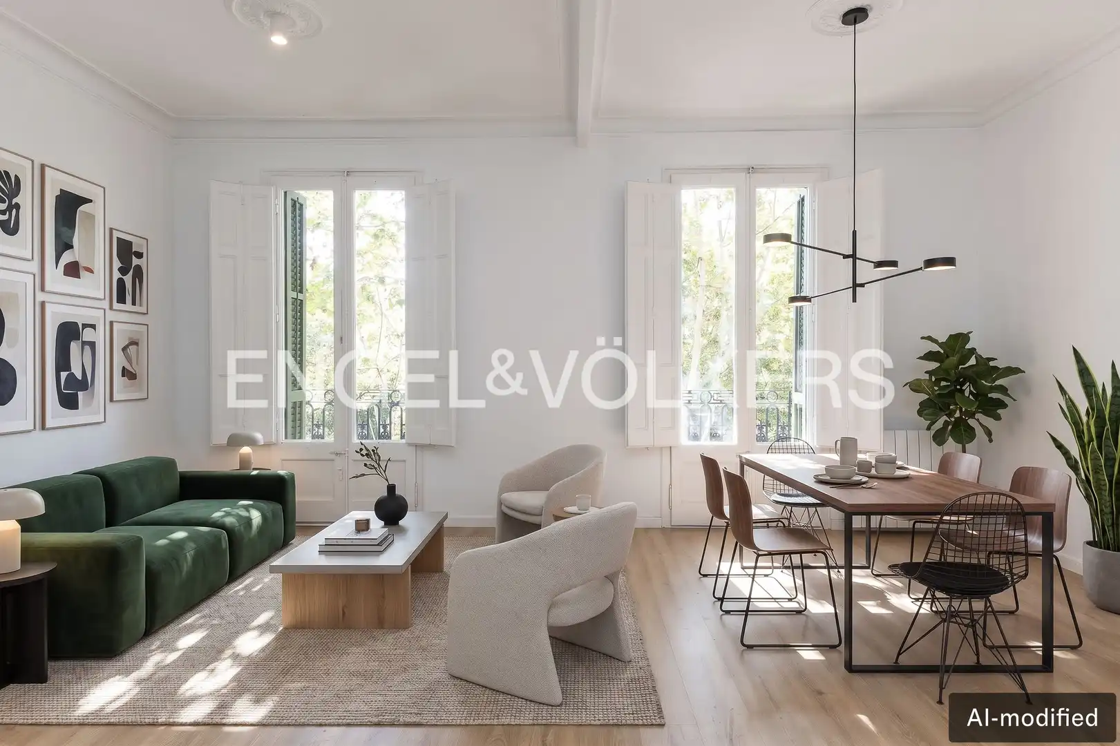 Sala d'estar de Pis en venda en Barcelona amb Calefacció, Parquet i Balcó