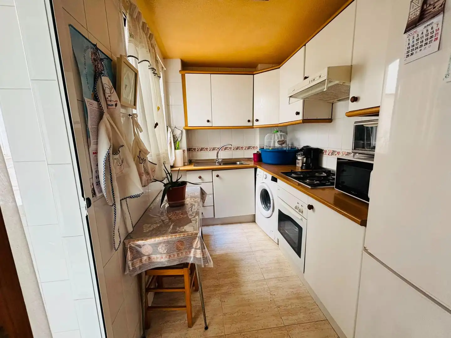 Kitchen of Flat for sale in Alicante / Alacant  with Air Conditioner and Furnished
