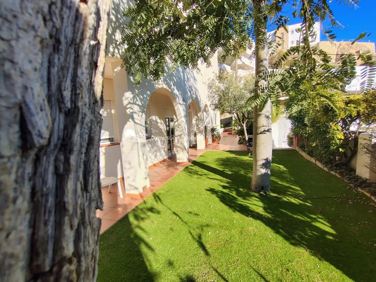 Jardí de Casa o xalet en venda en Villajoyosa / La Vila Joiosa amb Aire condicionat, Jardí privat i Piscina