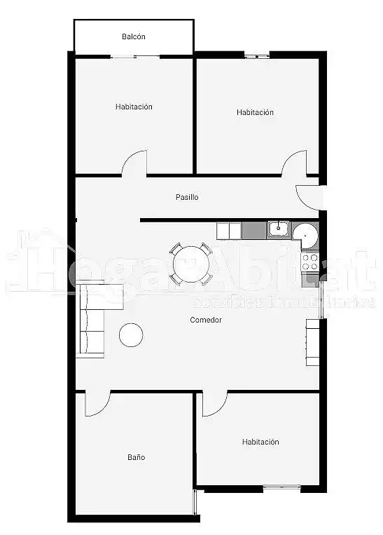 Flat for sale in Catarroja  with Air Conditioner, Heating and Furnished
