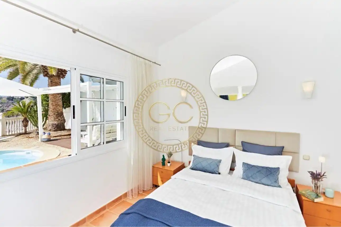 Habitación de Casa o chalet de alquiler en Mogán con Aire acondicionado, Jardín privado y Terraza