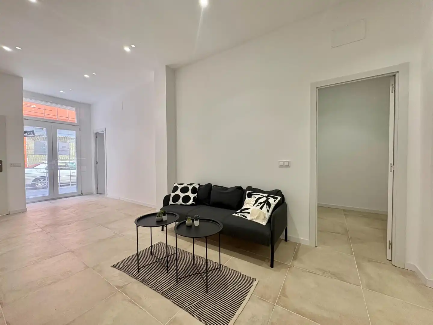 Sala de estar de Apartamento en venta en Cruz de Humilladero