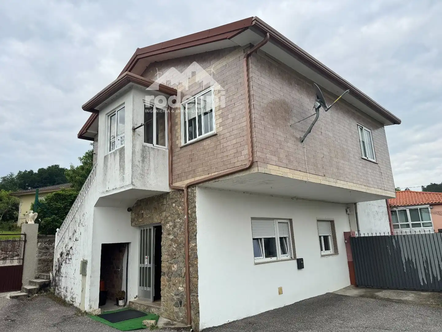 Außenansicht von Haus oder Chalet zum Verkauf in Crecente mit Abstellraum und Möbliert