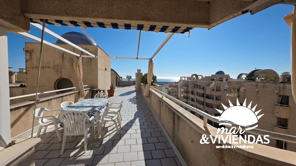 Terrace of Attic for sale in Garrucha  with Private garden, Furnished and Balcony