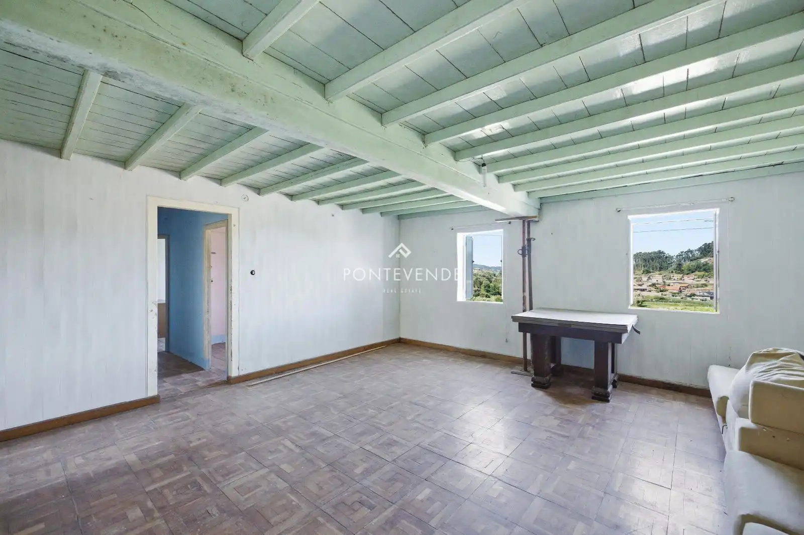 Sala de estar de Casa o chalet en venta en Marín con Terraza y Trastero