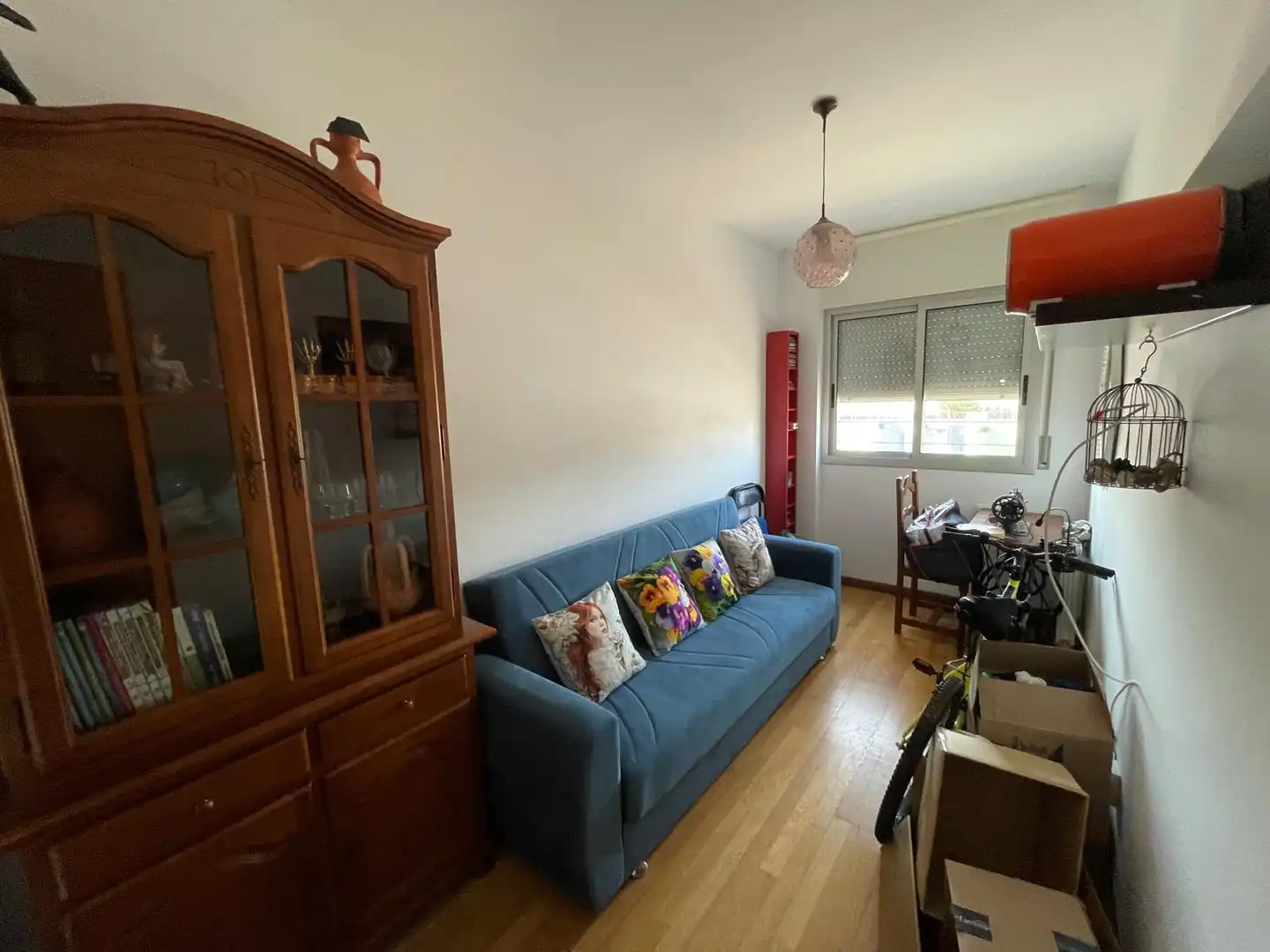 Sala d'estar de Pis en venda en Cubelles amb Calefacció, Parquet i Terrassa