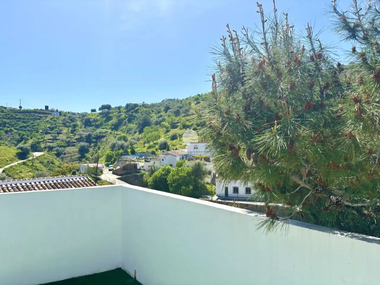 Außenansicht von Haus oder Chalet zur Miete in Canillas de Aceituno mit Klimaanlage, Privatgarten und Terrasse
