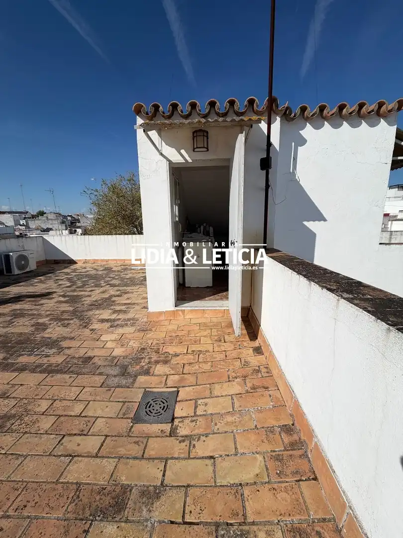 Vista exterior de Casa o xalet en venda en Alcalá de Guadaira amb Aire condicionat, Traster i Piscina