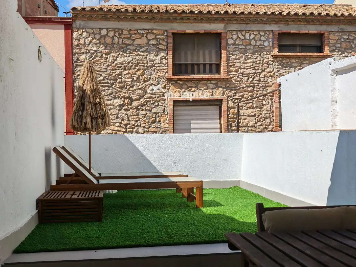 Terraza de Casa o chalet en venta en Centre
