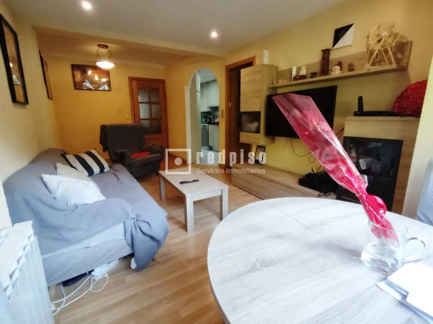 Wohnzimmer von Wohnung zum Verkauf in Móstoles mit Klimaanlage und Heizung