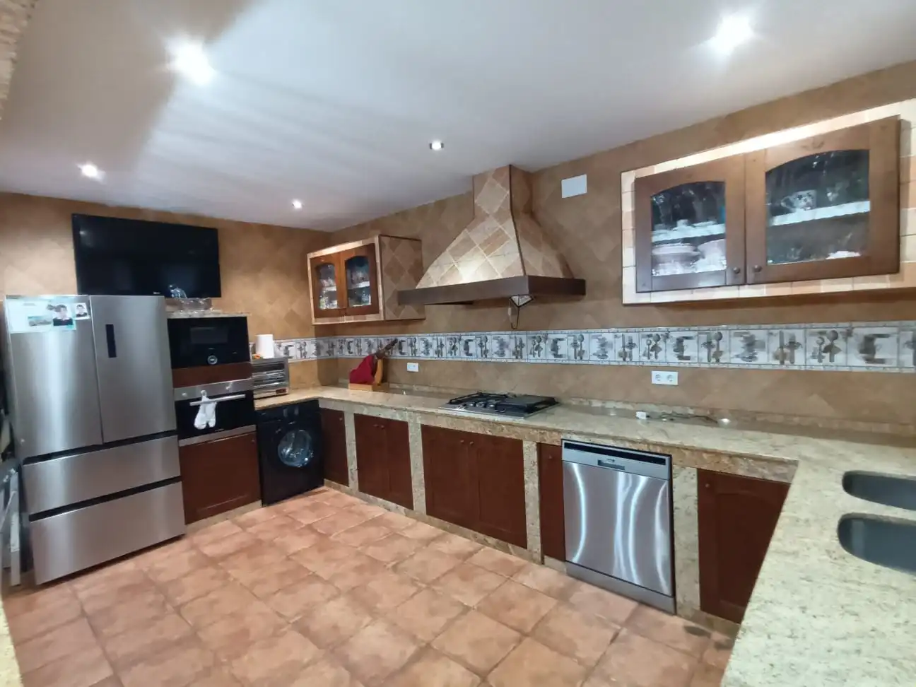 Cocina de Casa o chalet en venta en Mérida con Aire acondicionado, Calefacción y Jardín privado